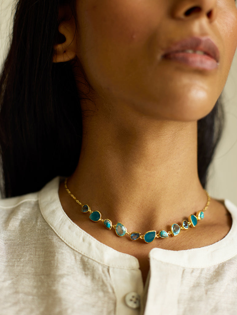 Nysa Necklace - Sea
