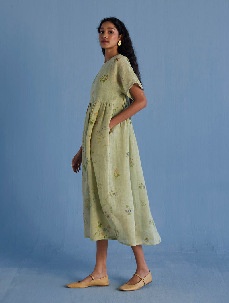 sheer linen dress alexisforeman on LTK