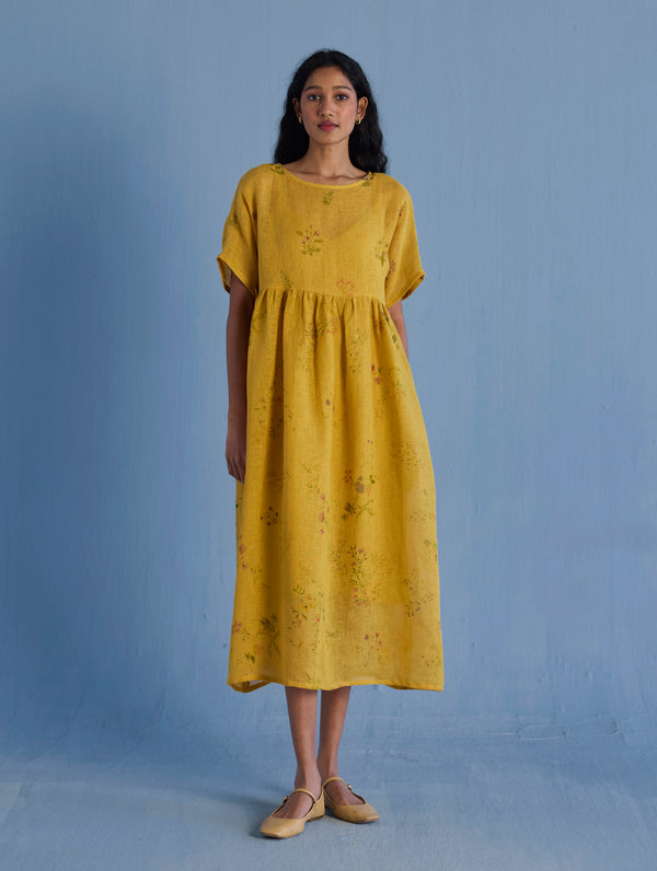 Fashion Linen Dress Yellow Dress Outfit Casual Linen Long Summer Dresses For Women In The US Manan Fashion Linen Dress Yellow Dress Outfit Casual Linen Long Summer Dresses For Women In The US Manan