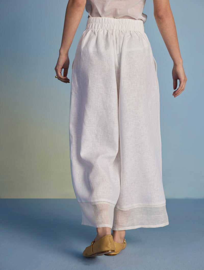 Tia Stripe Linen Co-ord Set - Meadow