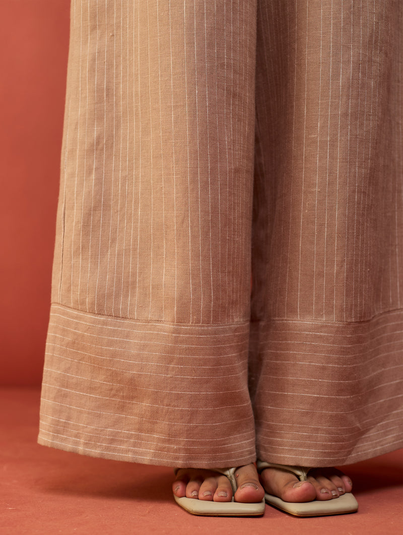 Hoshi Linen Co-ord Set - Dusty Rose