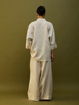 Yoko Forever Linen Co-ord Set - Off White