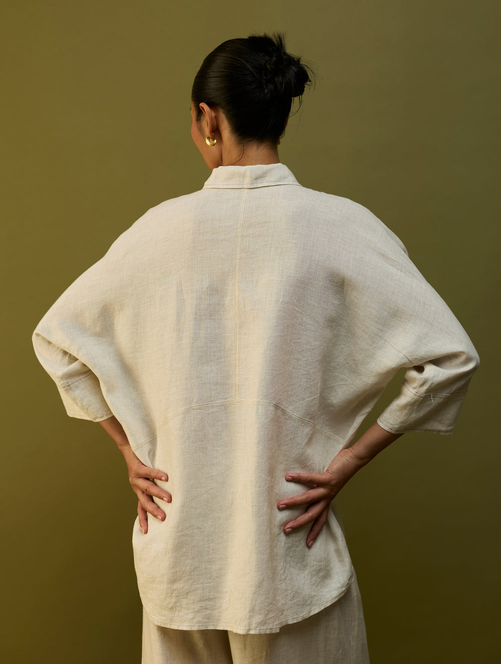 Yoko Forever Linen Co-ord Set - Off White