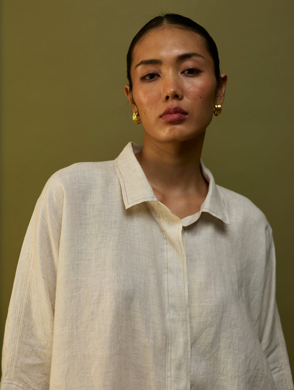 Yoko Forever Linen Co-ord Set - Off White