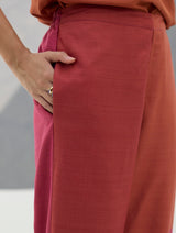 Ida Eri Silk Pant - Rose