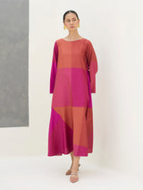Zoa Eri Silk Dress -  Rose