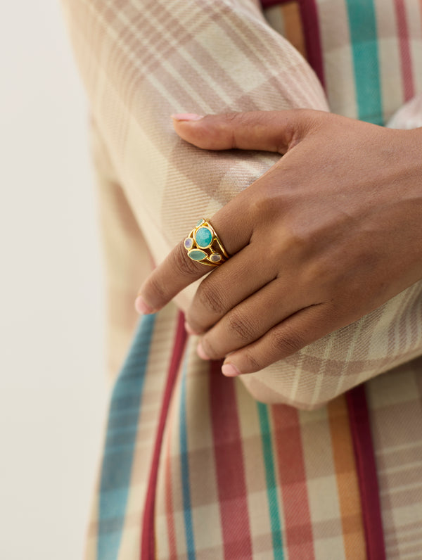 Rozi Ring - Sea Blue