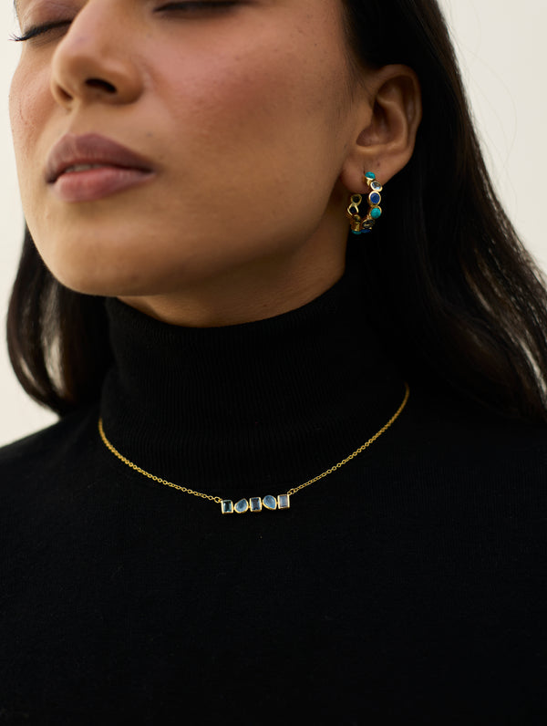 Nina Necklace - Moon