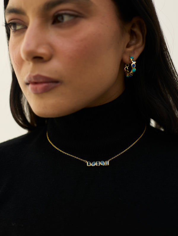 Nina Necklace - Moon