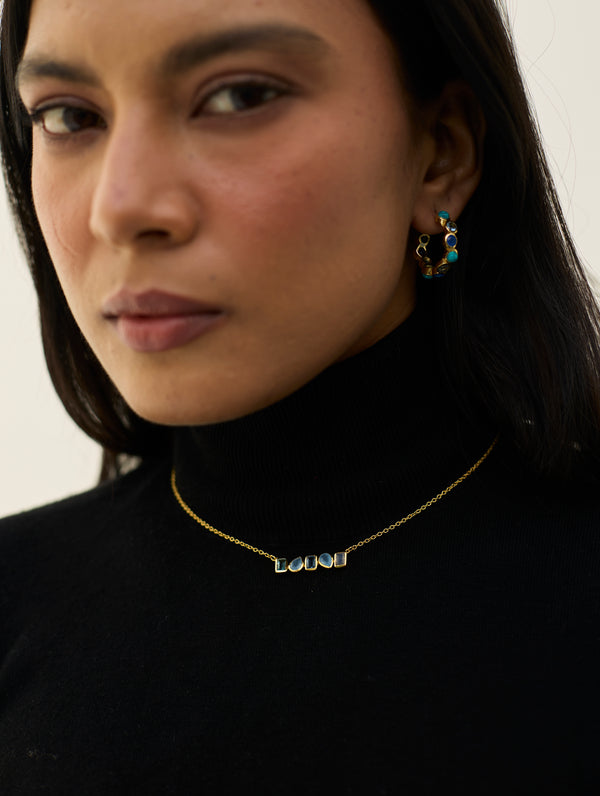 Nina Necklace - Moon