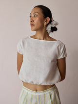Rimi Linen Co-ord Set - Ivory