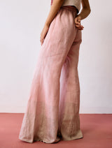 Kaya Hand-Embroidered Co-ord - Pink
