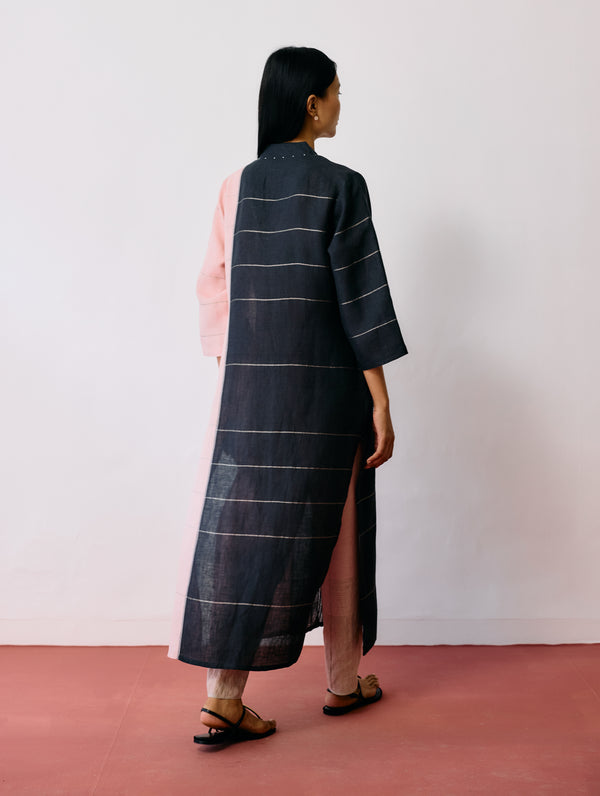 Zanera Patchwork Pintuck Kurta Set