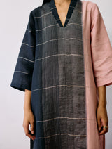 Zanera Patchwork Pintuck Kurta Set