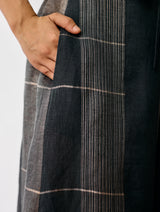 Hanat Hand-Embroidered Bird Co-ord - Charcoal