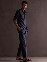 Kio Ombre Shirt - Midnight