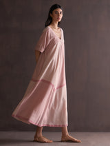 Kira Flowing Dress - Blush