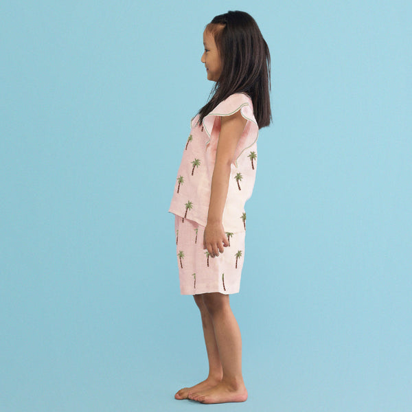 Lyle Linen Co-Ord Set - Blush