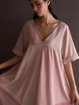 Kira Flowing Dress - Blush
