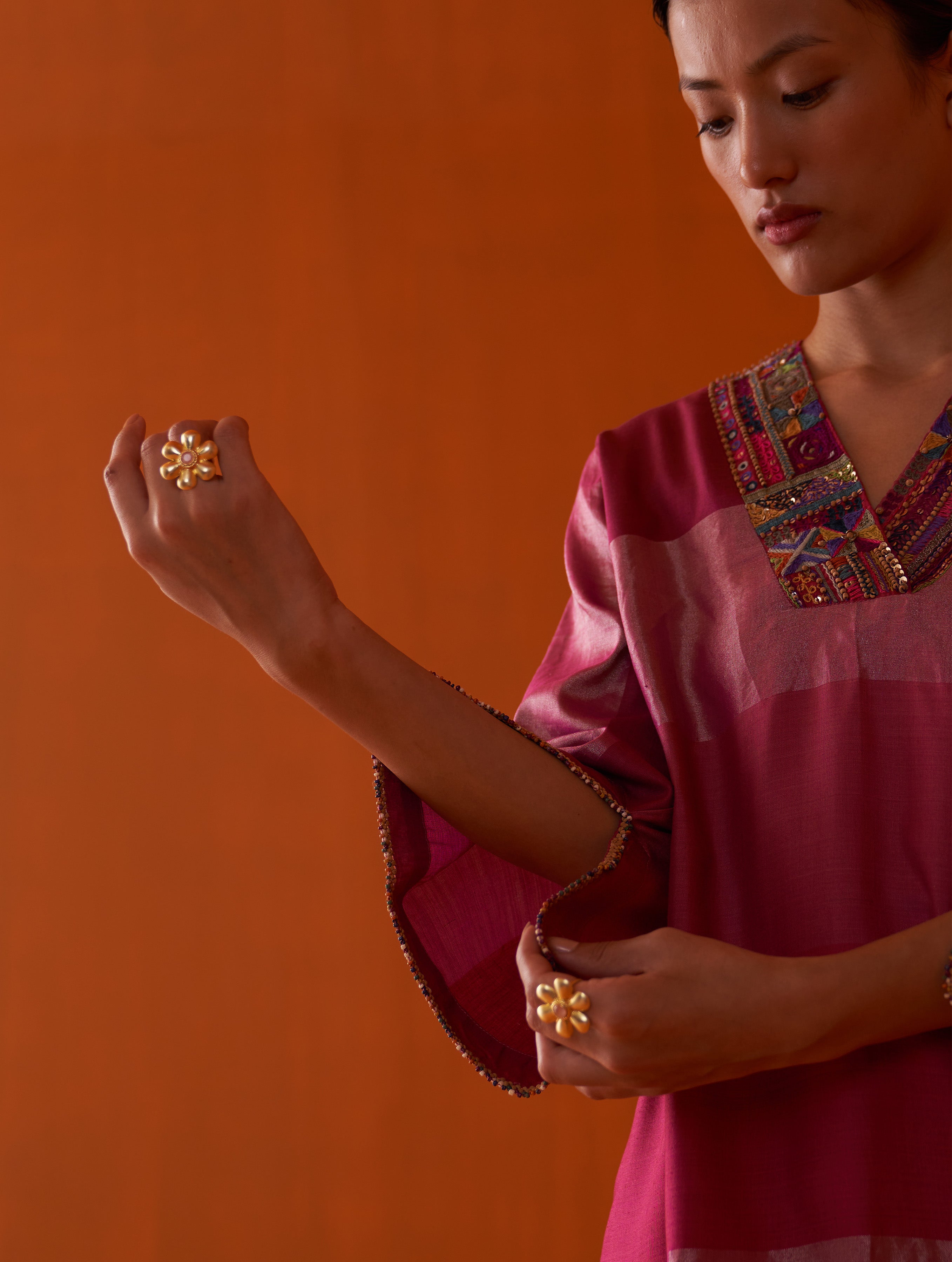 Buy Cahya Ring - Rose | Womens Jewellery Online – Manan