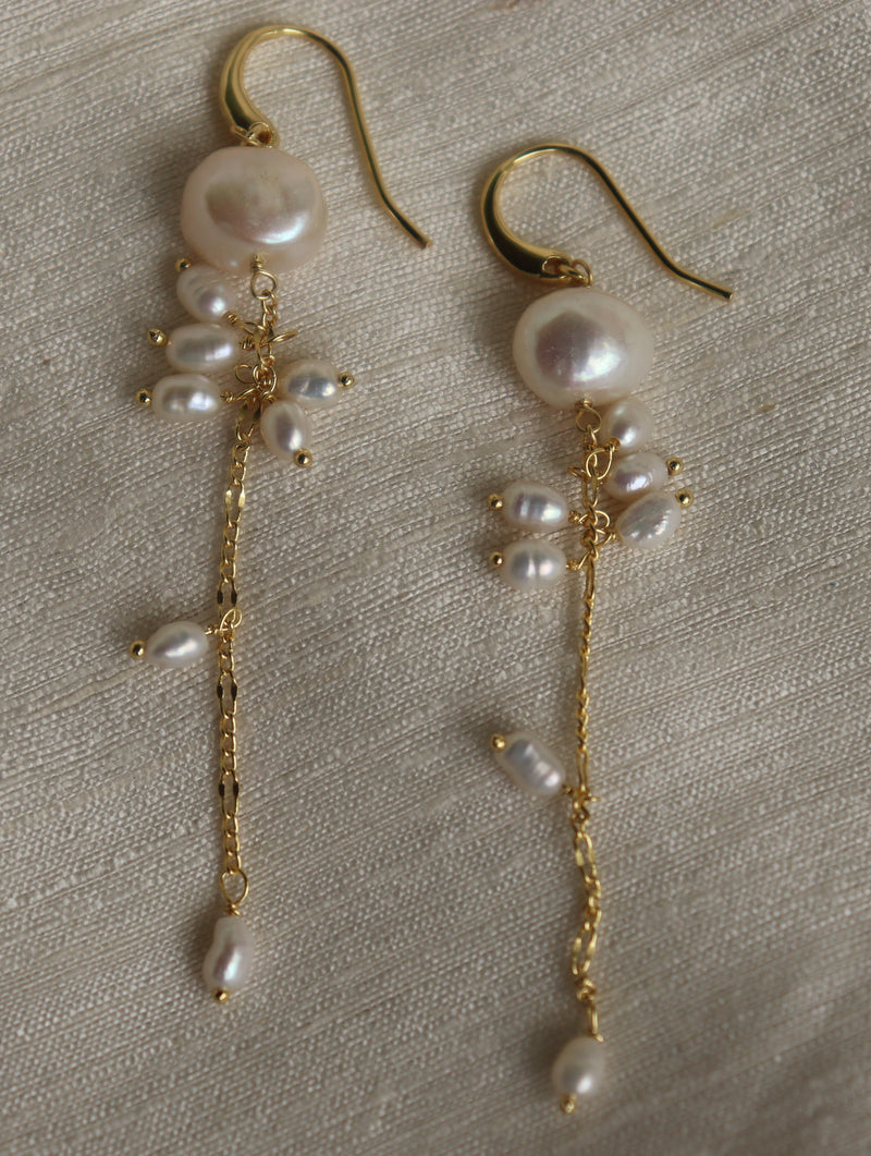 Kaya Pearl Danglers