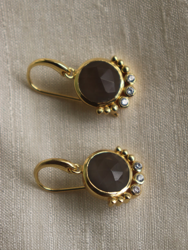 Leela Drop Earrings - Night