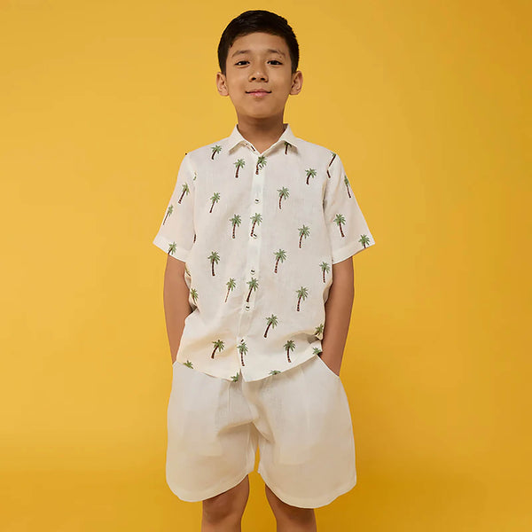 Kin Linen Shirt - Ivory