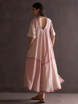 Kira Flowing Dress - Blush