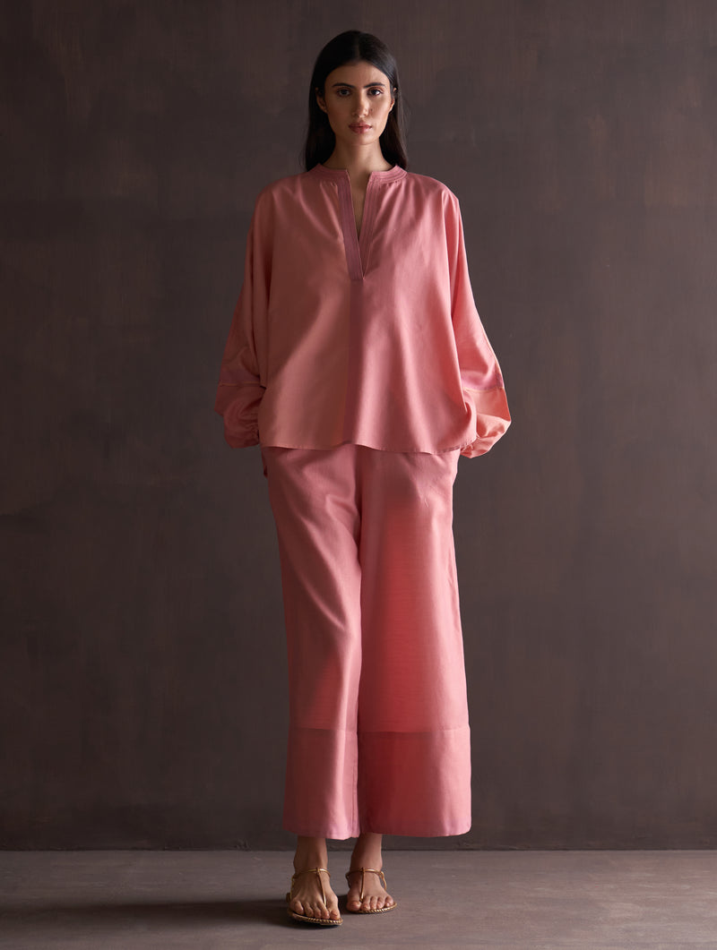 Vana Co-ord Set - Coral