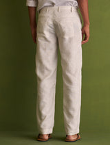 Neo Classic Linen Pant - Off-White