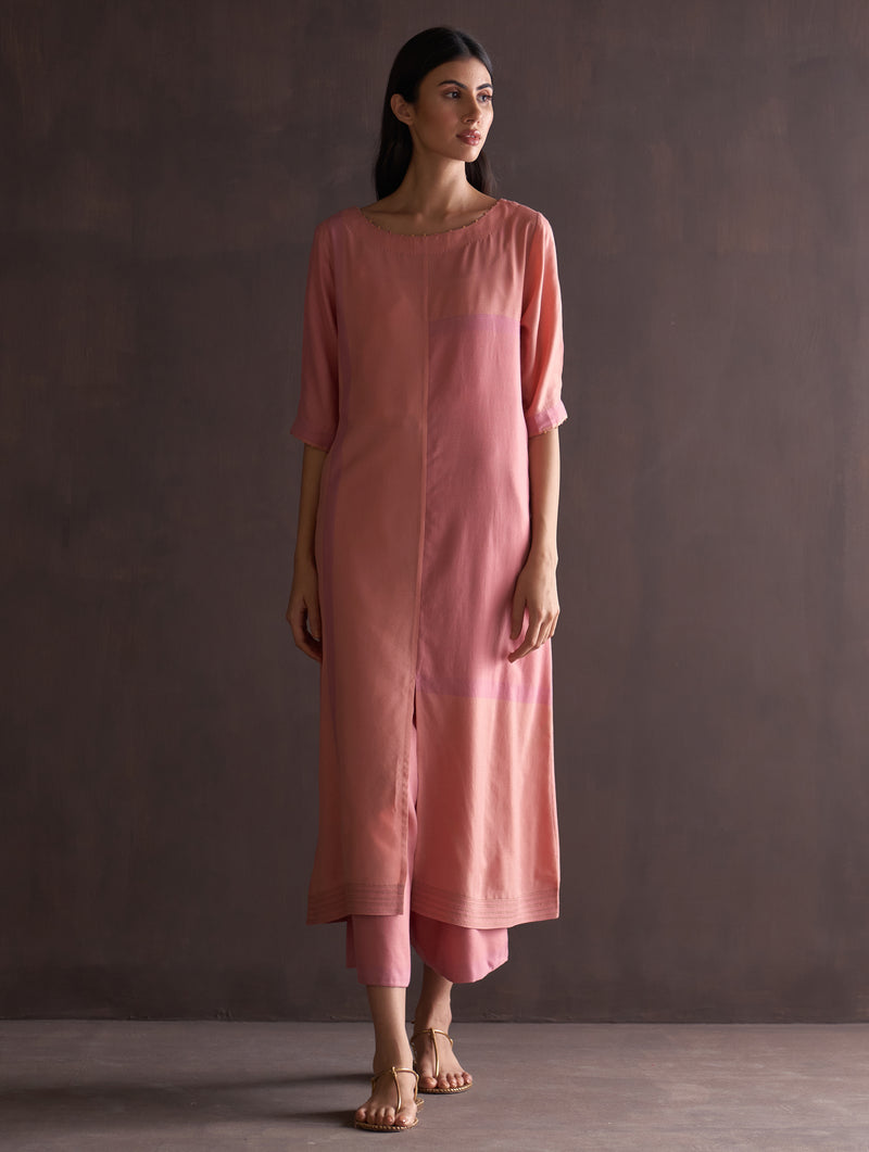 Mayumi Co-ord Set - Coral