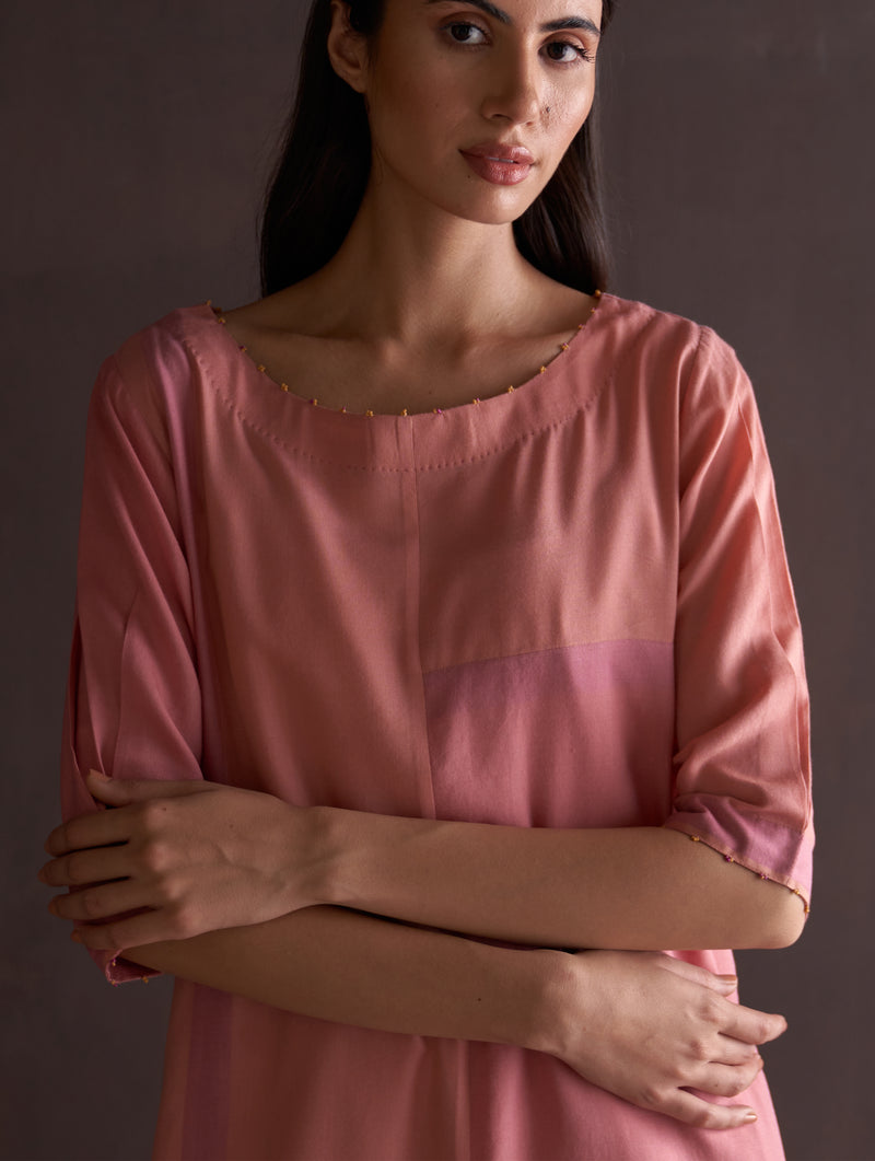 Mayumi Co-ord Set - Coral