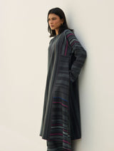 Daphne Merino Wool Kurta Sets - Charcoal