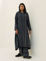 Daphne Merino Wool Kurta Sets - Charcoal