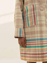 Eden Patch Pocket Dress - Beige