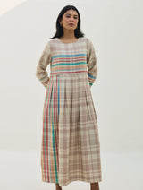 Thena Reversible Merino Wool Co-ord Set - Beige