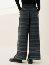 Anette Pheran Merino Wool Kurta Set - Charcoal