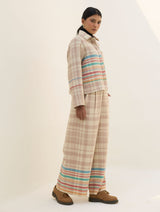 Noelle Merino Wool Co-ord Set - Beige