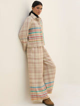 Noelle Merino Wool Co-ord Set - Beige