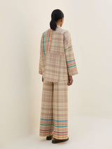 Ellen Dolman Sleeve Co-ord Set - Beige