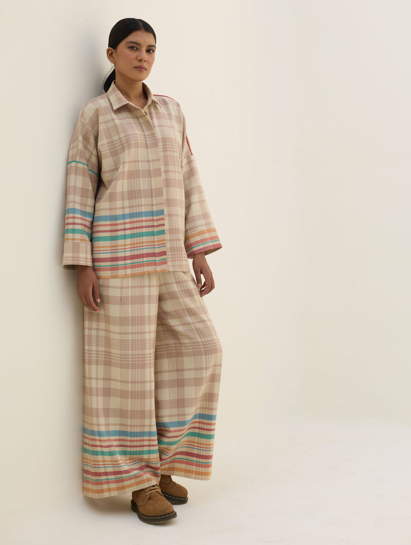 Ellen Dolman Sleeve Co-ord Set - Beige