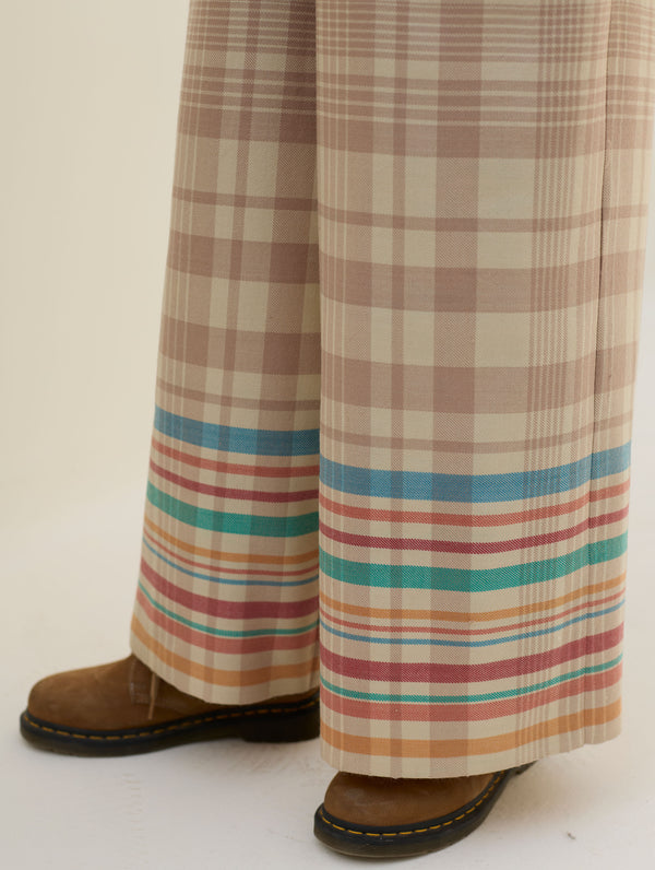 Daphne Merino Wool Kurta Set - Beige