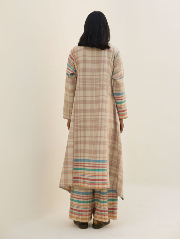 Daphne Merino Wool Kurta - Beige