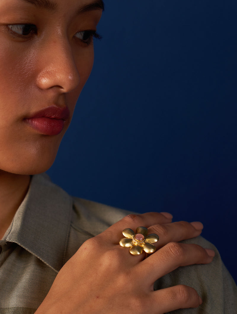 Manan Rind Buy Cahya Ring - Rose | Womens Jewellery Online – Manan