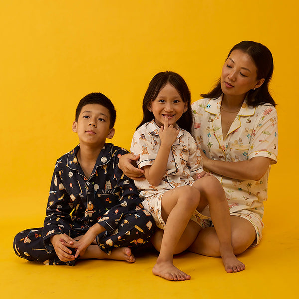 Game On Pima Pajama Set For Kids