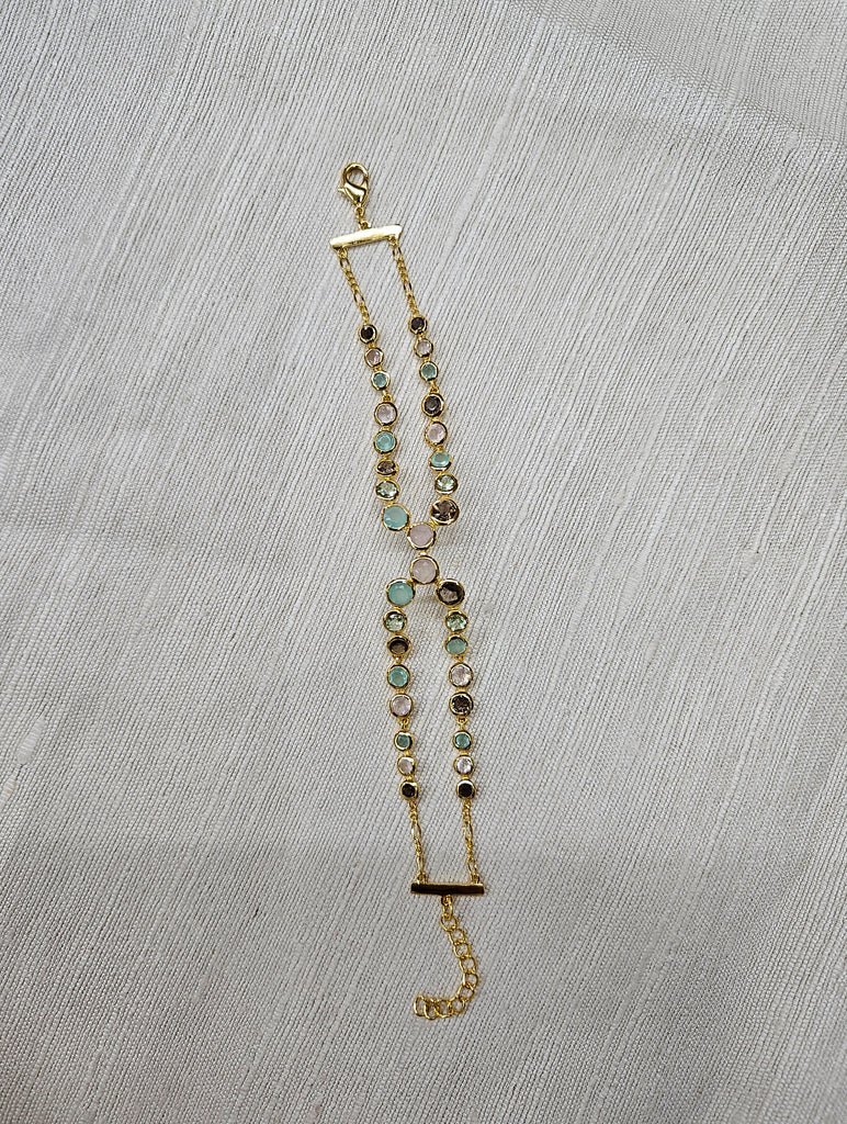 Roli Double Layered Bracelet - Sky