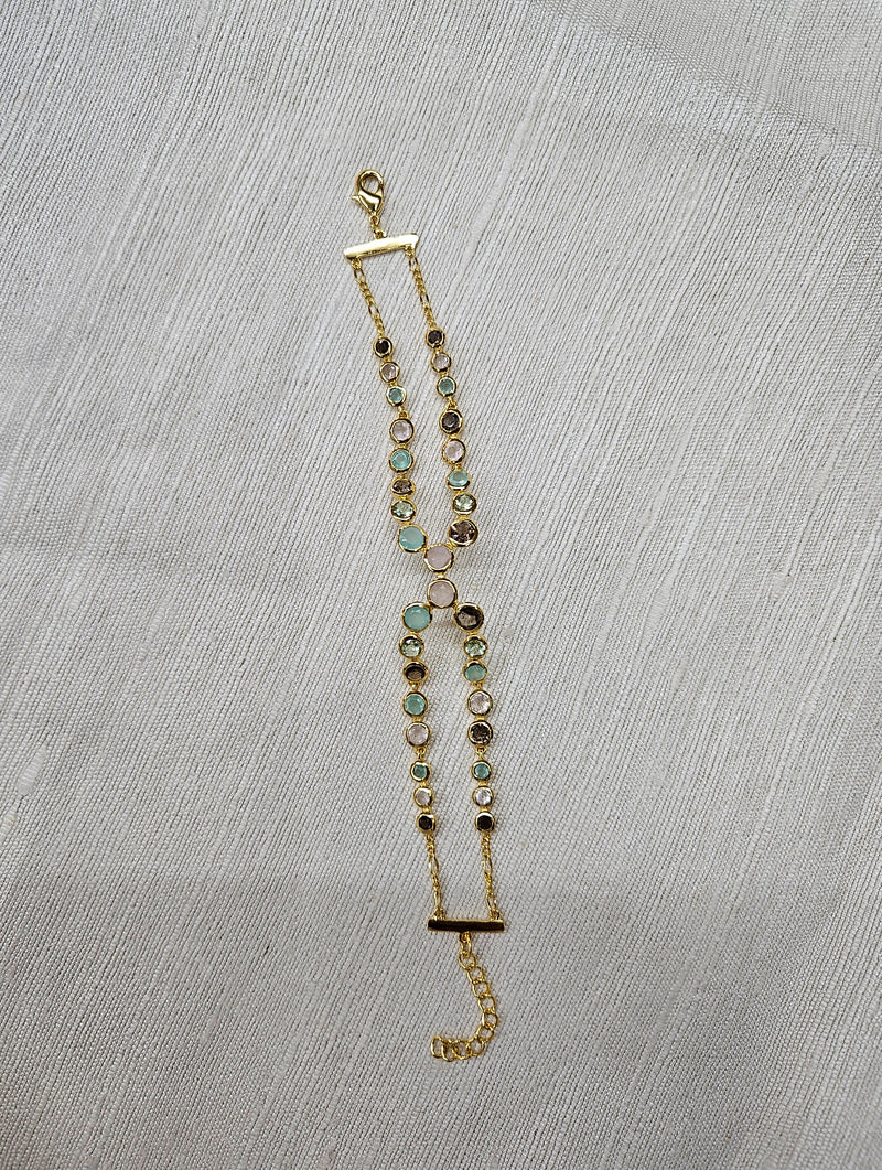 Roli Double Layered Bracelet - Sky