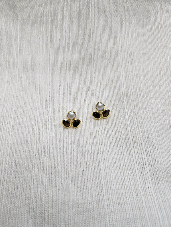 Myra Stud Earrings - Night