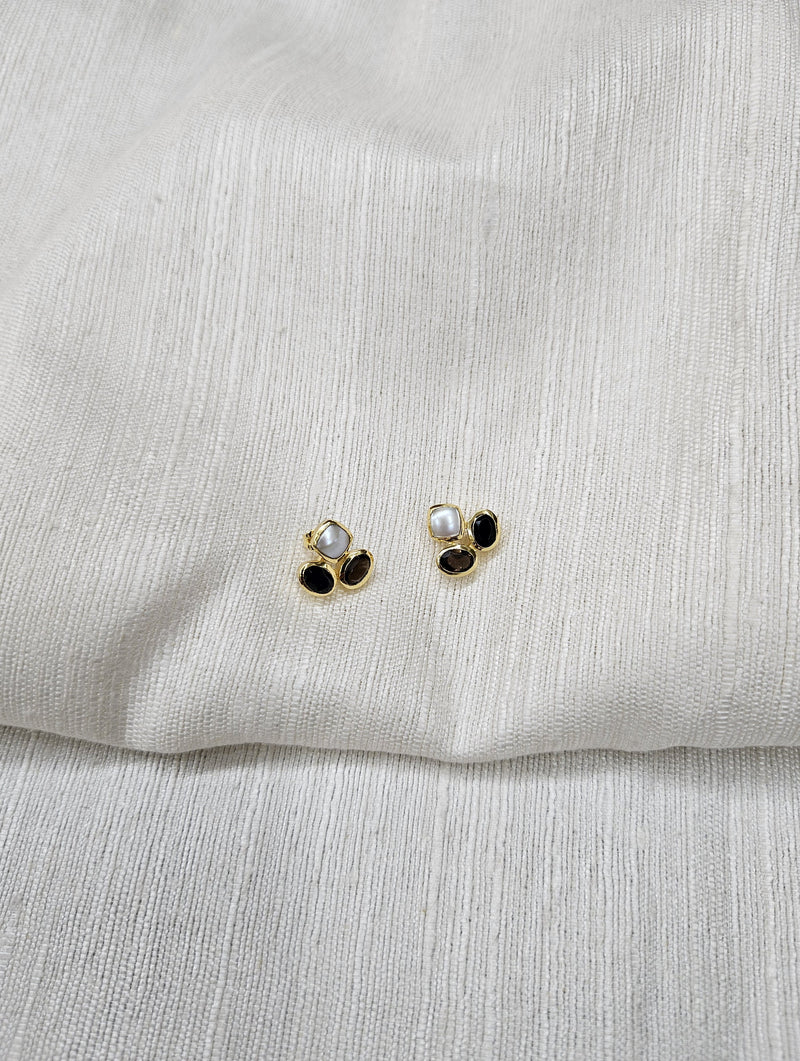 Myra Stud Earrings - Night