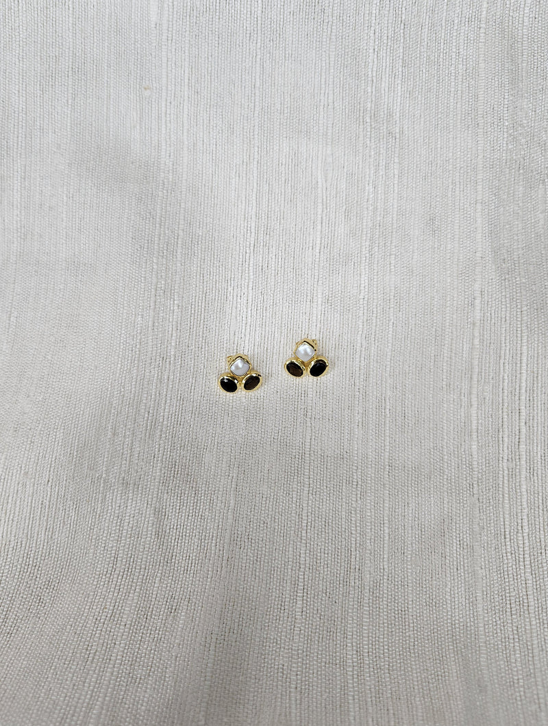 Myra Stud Earrings - Night